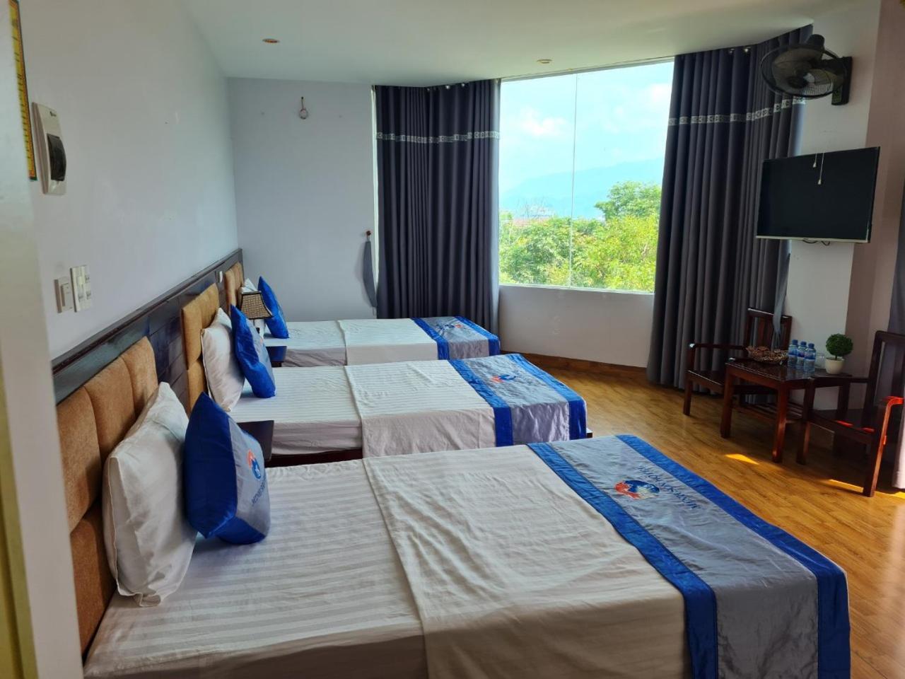Minh Son Hotel Ta Lan Than Exterior foto