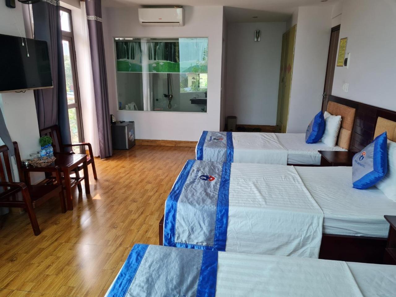 Minh Son Hotel Ta Lan Than Exterior foto